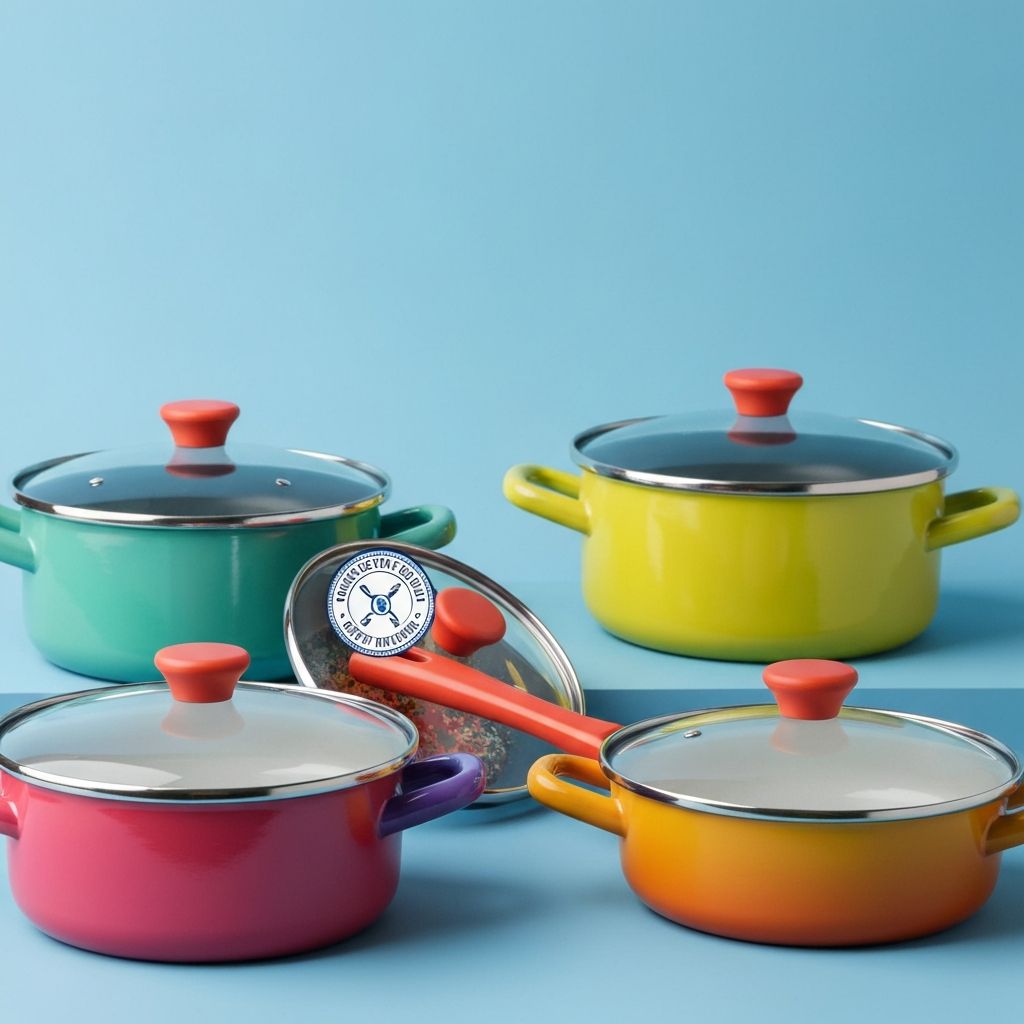 Lead and cadmium safe cookware