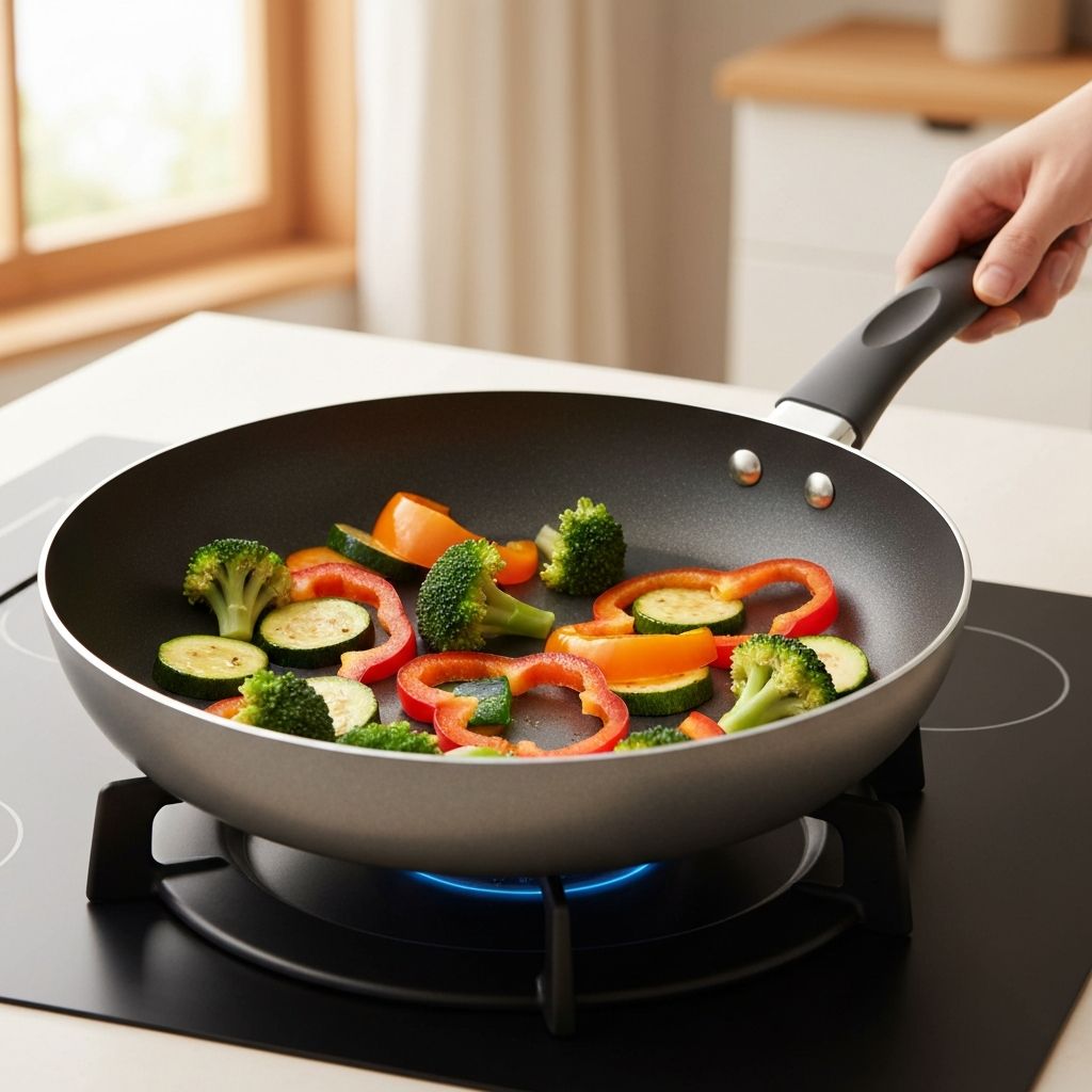 Safe nonstick cooking